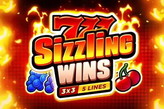 Sizzling Wins 5 Lines Slot Cover